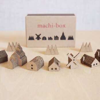 【組立て品】machi-box_教会のある町の画像