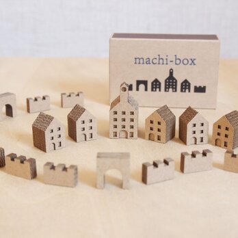 【組立て品】machi-box_城壁のある街の画像