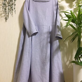 リネン100%リーフ刺繍ワンピースluna様専用注文欄の画像