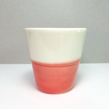 Meoto cup / S (Transparent-red)の画像