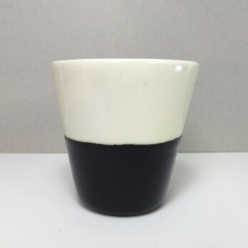 Meoto cup / S (Transparent-black)の画像