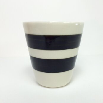 Cup/S(border pattern -black)の画像