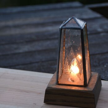 フロアライト　白い森