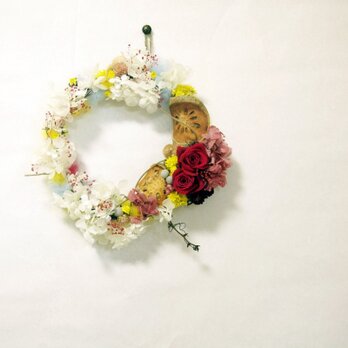 wreath - cherry blossomの画像