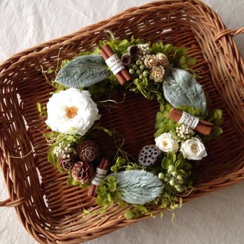 シナモン香る wreathの画像