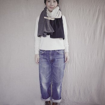 resale▼ three cloth leathrbelt stole <B>の画像