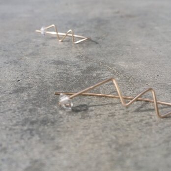 送料無料 mountain『W』pierce (L)/14kgf