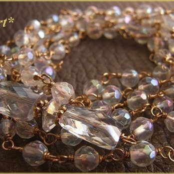 【K14GF】アクアオーラホワイトアーティスティックワイヤーロング