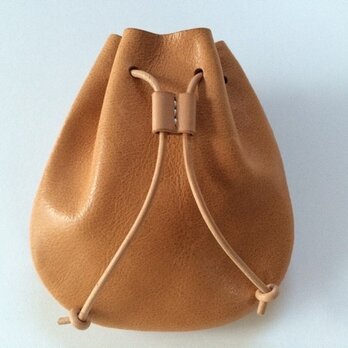 ５０％ＯＦＦ　巾着ポーチ　ナチュラル