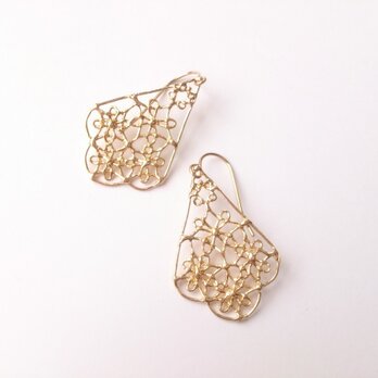 flower crystal ｺﾞｰﾙﾄﾞﾋﾟｱｽ