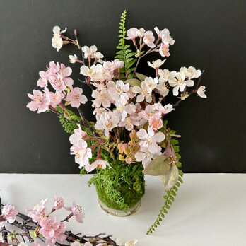 苔玉フラワーアレンジ「受注制作」