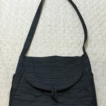 着物で作る☆ショルダーバック 大島