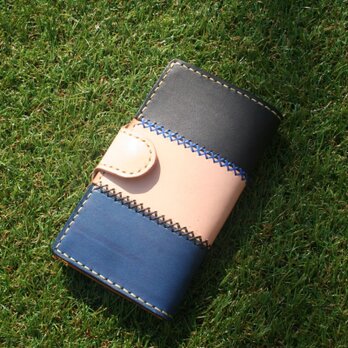 ♪本革 iPhone6 6s手帳型レザーケース 左利き♪