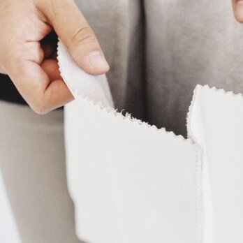 016 Clutch bag -white- [クラッチ／ホワイト]