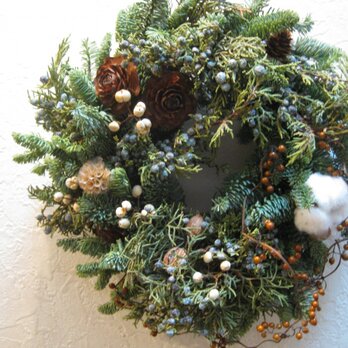 Xmas wreath-forestの画像
