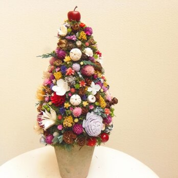 S様オーダー　お花畑ツリー