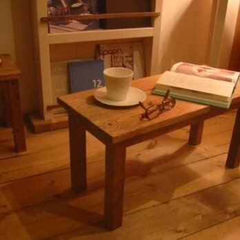 小さなコーヒーテーブル 【ブラウン】の画像