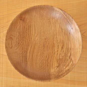 ナラの器・7寸／wood carvingの画像