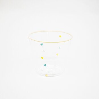Confetti-グラス(クリーム×ミントグリーン)