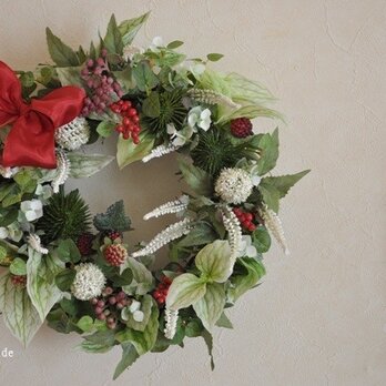 ビバーナムティナスと白：wreathの画像