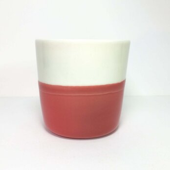 Meoto cup / M (Transparent-red)の画像