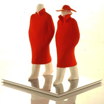 赤いコートの二人　LIFESCAPE by 75mmFig.の画像