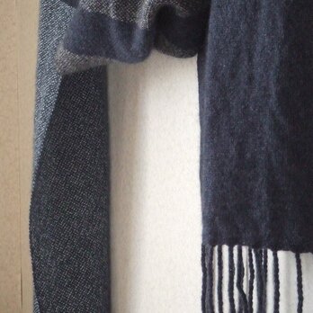 手織りカシミアマフラー・・Kyuさんの画像