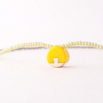 ネックレス　Drop　mini　　　Yellow S15の画像