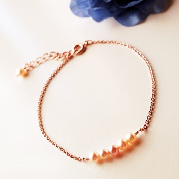 淡水パール真珠ブレスレット Eau Perle bracelet B0022の画像