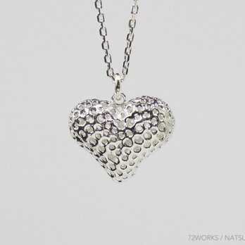 Line Heart Necklace　②の画像