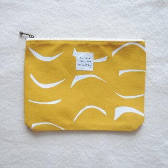 White snake pouch（M・黄）