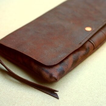 やわらかい革の長財布 OIL GOAT(オイル山羊革)
