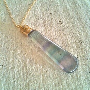 Rainbow Fluorite Necklaceの画像