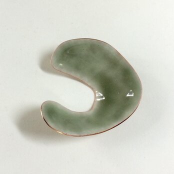 KONOJI brooch (green)の画像