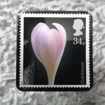 イギリス1987年　切手ブローチ698の画像