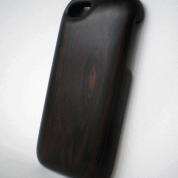 木製iPhoneケース（黒檀）の画像
