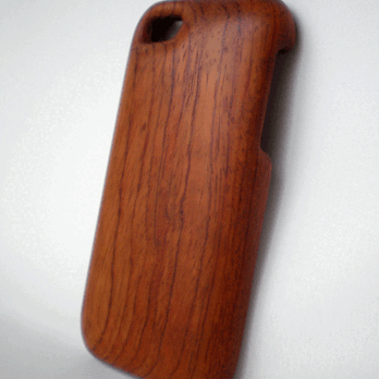 【受注制作】木製iPhoneケース（ブビンガ）の画像
