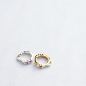 somon　BabyRing ネックレス　pt900（プラチナ）の画像