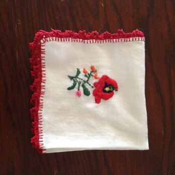 刺繍ハンカチ 2