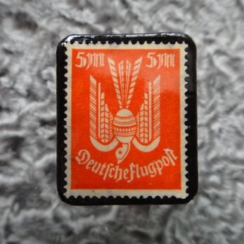 ドイツ　1922～３年　切手ブローチ716の画像