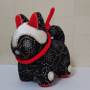 張子犬  BIYO (もみじ黒)の画像