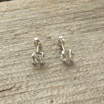 Herkimer Diamond Stud Pierce 　SterlingSilverの画像