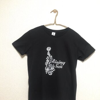 【Rising sun】Rocky's オリジナルTシャツ ブラックの画像