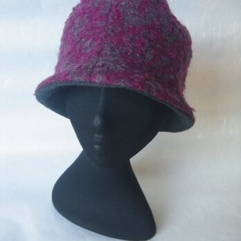 どんぐり(花柄のループニット)