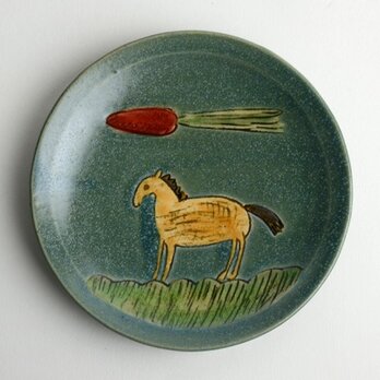 drawing plate - [ horse & carrot ]の画像