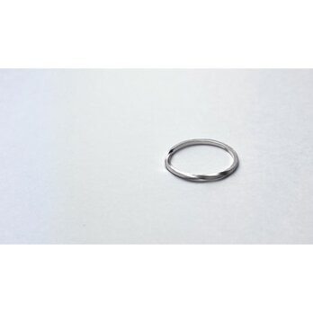 Silver twist ringの画像