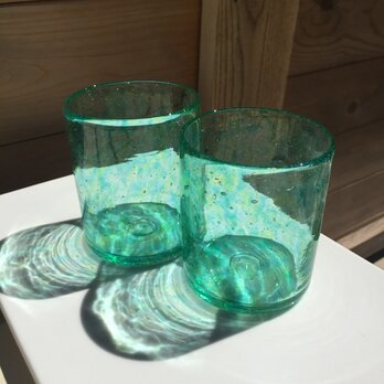 水面ロックglass  エメラルド