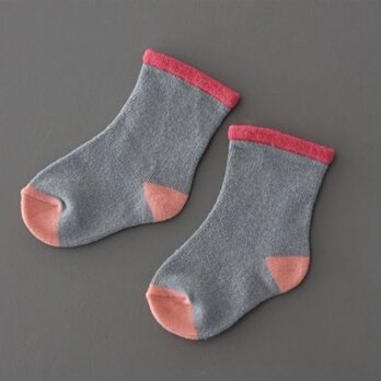 ゴムあとがつかないベビーソックスmarshmallow（マシュマロ）7-9cm / セサミ