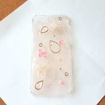 ふんわり桜色 iPhone6ケースの画像