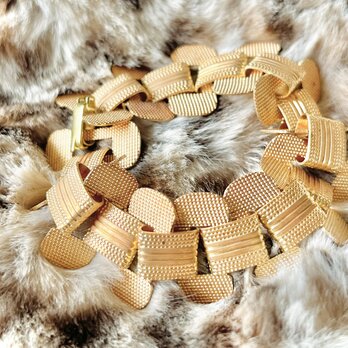 ヴィンテージミルチェーンブレスレット vintage bracelet <STP-FUL2>の画像